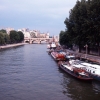 Boats on the Seine in Paris