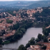 Dordogne River and villages
