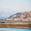View of Dead Sea towards Jordan