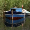 Boat on a canal near Antalya